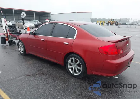 2006 Infiniti G35 из США, поврежденный, VIN JNKCV51EX6M500107